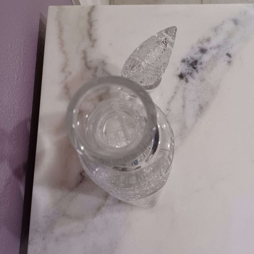 Vintage Russian Crystal Decanter - Picture 6 of 6